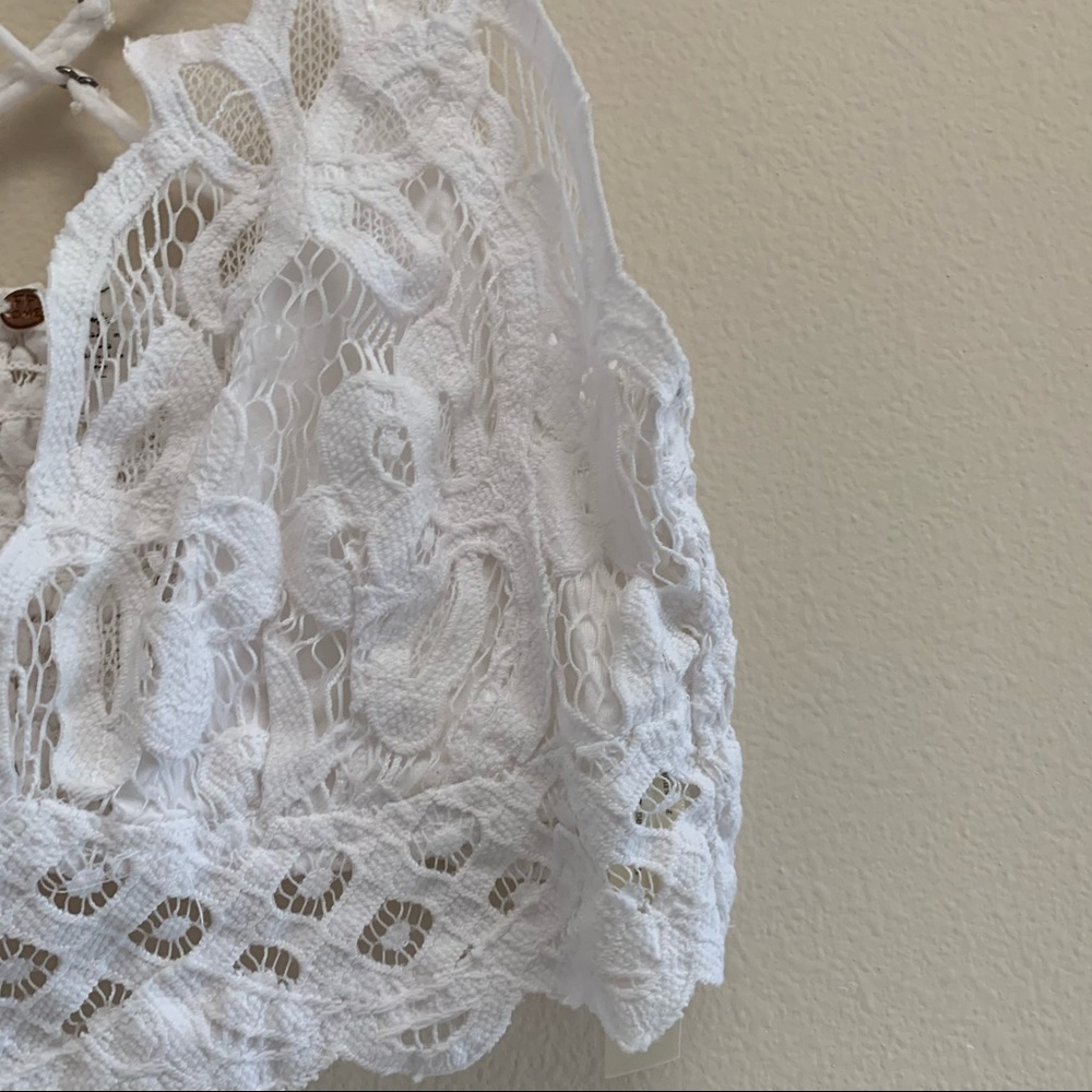 Free People Adella White Bralette - Picture 2 of 5